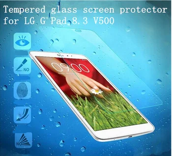 0.3 MM 2.5 D 9H предната ультратонкая премиальная темперирано стъкло защитно фолио за екрана на LG G Pad 8.3 V500 8.3