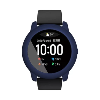 10 цвята Силиконови защитна рамка Smart Watch Case Cover за Xiaomi Haylou Solar LS05 Smart Watch Sport Metal Case Heart Rate 5811