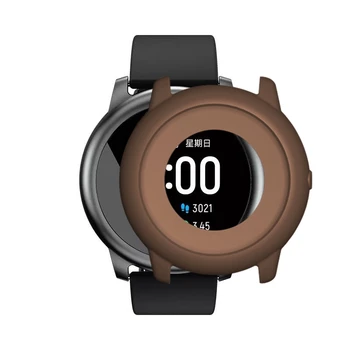 10 цвята Силиконови защитна рамка Smart Watch Case Cover за Xiaomi Haylou Solar LS05 Smart Watch Sport Metal Case Heart Rate