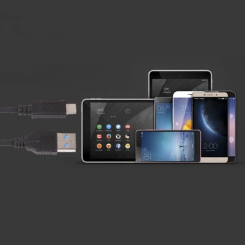 1M 1.8 M 3M Type C to USB 3.0 кабел мъжки USB конектор-C за въвеждане на мъжки заден кабели за данни за Samsung S8 Huawei, Xiaomi 10213
