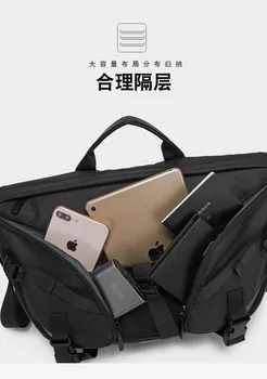 2020 Xiaomi Fashion мъжки ежедневни диагонално чанта атмосферни бизнес чанта е многофункционална чанта през рамо Crossbody чанта 2705