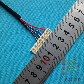 FIX-30-D6 30Pin Single 6 bits 0.5 mm LVDS кабела за LCD панел на контролера, 20 бр/лот 674