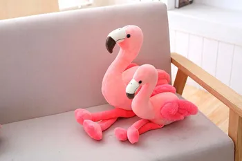 INS Flamingo Кукла детска мека играчка плюшен възглавница празничен подарък украса на стаята снимка подпори творчески украшение на животните 537