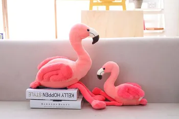 INS Flamingo Кукла детска мека играчка плюшен възглавница празничен подарък украса на стаята снимка подпори творчески украшение на животните