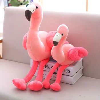 INS Flamingo Кукла детска мека играчка плюшен възглавница празничен подарък украса на стаята снимка подпори творчески украшение на животните