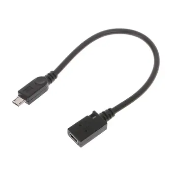 Mini USB Female to Micro USB Male Connector адаптер кабел за Samsung Xiaomi Huawei Android смартфони, таблетни КОМПЮТРИ са MP3/ MP4 1340