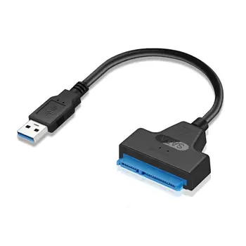 SATA to USB Adapter SATA 3, USB 3.0 Кабел 22pin Hard Disk Cable Converter for 2.5 