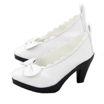 [wamami] 33# бял лък обувки на висок ток за 1/3 SD DZ DOD BJD Dollfie 5451