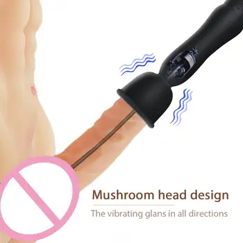 YOTEFUN вибриращ уретральный звук Силикон удължител уретральная корк гладка корк сперма стимулиращ масажор мъжки 4977