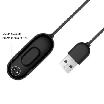 Високо качество USB зарядно устройство кабел TPE Магнит абсорбиращ зарядно устройство ще захранване на линия за Xiaomi Mi Band 3/4 смарт гривни