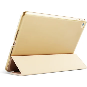 За Apple iPad mini 1/2/3/4/5 Tablet защитен калъф Sleep/Wake up Funtion изкуствена кожена поставка Anti-Shock Candy Color Cover 21516