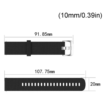 За Samsung-Galaxy Watch3 45mm/Watch 46мм, - Amazfit GTR,за Huawei Watch GT2 гривна гривна текстура силиконов каучук 20/22