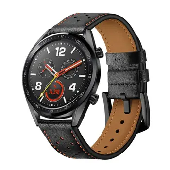 Каишка за оригинален Huawei Watch GT каишка за часовник кожена гривна Smartwatch гривна Huawei Watch GT Accesorios 8347
