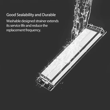 Комплект резервни аксесоари за Xiaomi Mijia Robot Vacuum Roborock E25 S5 E20 Е35 C10 S50 S51 (2 основни четки + 4 странични четки + 4 F 579