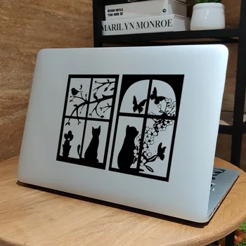 Котка Window Laptop Sticker for Macbook Decal Pro 16