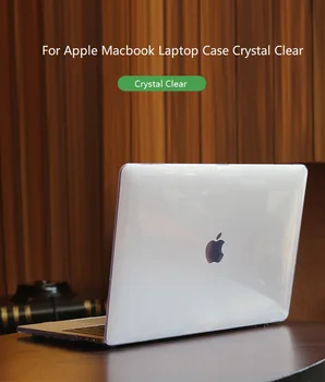Кристална твърд калъф за лаптоп Apple Macbook Air Pro Retina 11 12 13 15 16 инча със сензорен панел A2141 A2159 A1989 A1990 A1932 3992