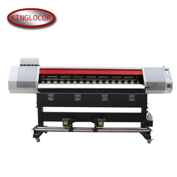 Машина принтер изображения Eco високоскоростен крупноформатного принтер 18.5 Sqm/h подови растворяющая с цветове CMYK 4 404