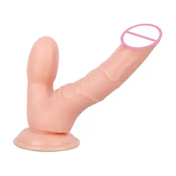 Нов огромен Дилидо за жени, секс играчки за жени лесбийки възрастни еротични играчки G точка на клитора анален butt голям вибратор изкуствен пенис 3245