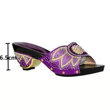 Нов пристигане Треска цвят съвпадение на Дамски обувки и чанта комплект украсени с кристали дами подходящи обувки и чанта, комплект за сватба 1042