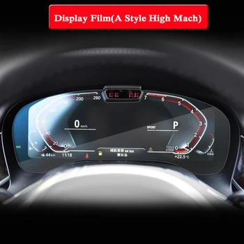 Оформление на автомобила боя арматурното табло на автомобила защитно фолио TPU за BMW 7 Series G11 2016-вече на GPS Screen Film вътрешни принадлежности за автомобили 480