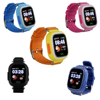Ръчен часовник GPS Q90 Child Smart Watch Phone Position Children Watch 1.22 inch Color LCD Touch Screen, WIFI SOS Smart Baby Watch