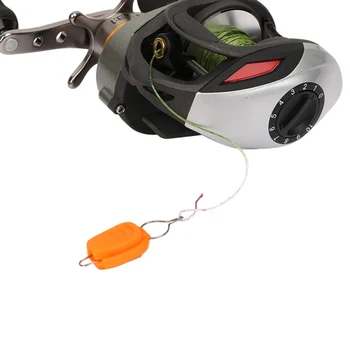Стръв леярство барабан риболовна макара водно колело стръв сонда линия на затягане стопорное устройство ABS линия аксесоари