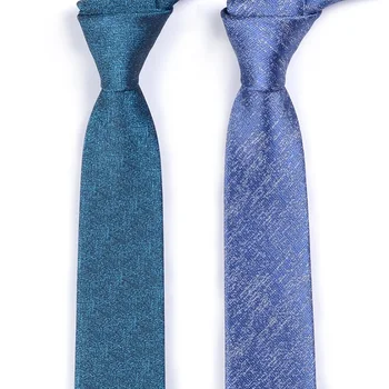 2020 дизайнерска нова мода 6 см тънки вратовръзки за мъжете бизнес вратовръзки прости сватбата ежедневната работа на аксесоари с подарък кутия 199