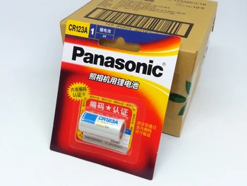 9 бр. / лот нова оригинална батерия за Panasonic cr123a lithium CR17345 3 литиева батерия камера не е акумулаторни батерии CR 123A 8631