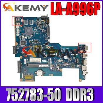 Дънна платка за лаптоп HP 15-255 G G3 EM2100 PC Mainboard 752783-001 752783-501 ZS051 LA-A996P tesed DDR3 8273