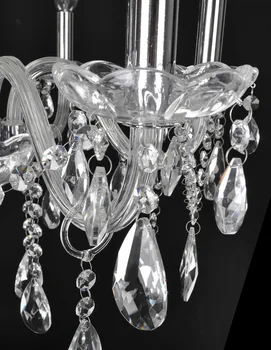 евтини кристални полилеи марокански декор полилеи e pendentes de cristal е ясно полилей Crystal Безплатна доставка 1224