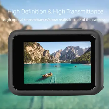 Защитно фолио HD взривозащитен обектив дисплей филм Accessoriesfor GoPro Hero9 висока твърдост от закалено стъкло професионален 8598