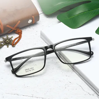 Мъжете кадър светлина точки гъвкави оптични рамки за очила на жените или мъжете кадър мода рецепта винтидж очила 1441