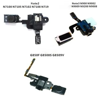 Новост за Samsung Galaxy Note 2 3 N900 N7100 N9200 G850F жак за слушалки с гъвкав кабел за слушалки и гъвкава лента 2132