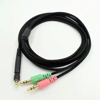 Подмяна слушалки аудио кабел за Sennheiser G4ME ONE GAME и ZERO PC 373D PC37X GSP350 500 600 слушалки 3196