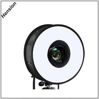 Пръстен софтбокс SpeedLite софтбокс проблясък на светлина щанд 45 см сгъваема дифузор пръстен Speedlight софтбокс за Canon, Nikon Speedlight 8756