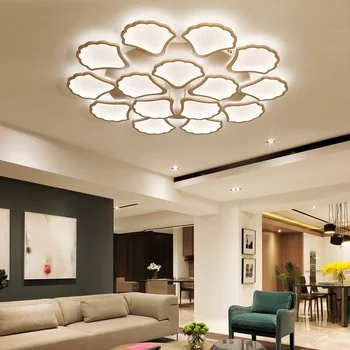 Творчески прост модерен led тавана лампа в хола мивка, спалня, кабинет и антре плафониери за Осветление на бизнес места 4159